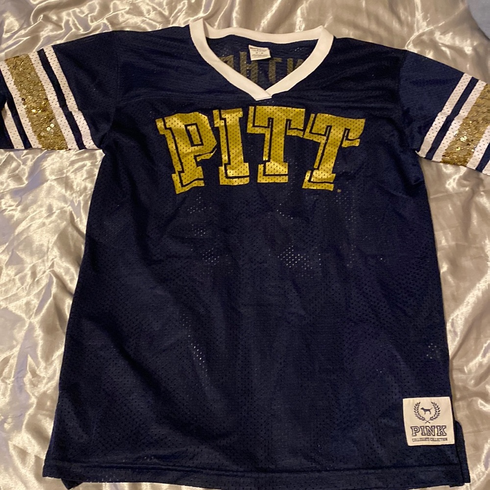 Victoria secret pink Pitt panthers shirt